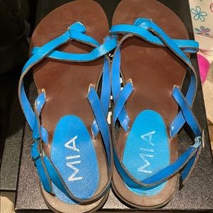 Mia blue sandals
